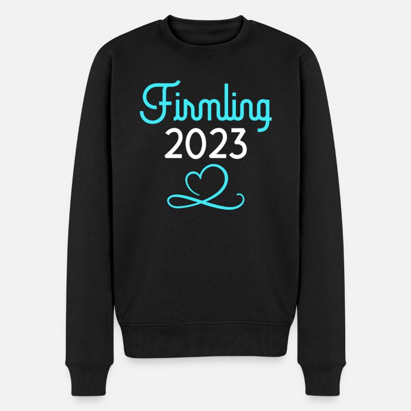 Firmling 2023 Firmung - Männer Premium Bio Pullover - Schwarz