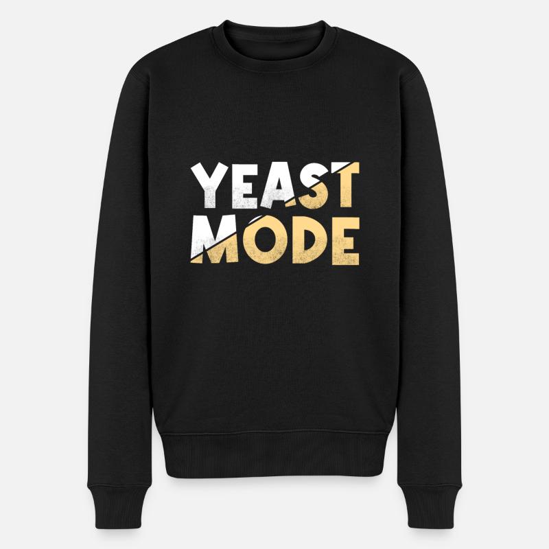 Levure Mode - Boulanger - Pull Premium bio Homme - noir