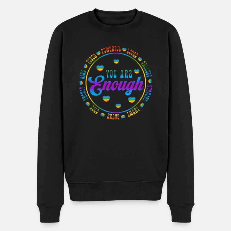 Vous êtes assez d’inspiration LGBTQ - Pull Premium bio Homme - noir