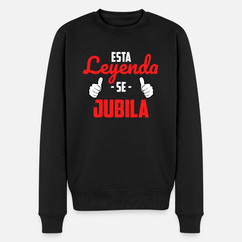 Esta Leyenda Se Jubila - Pull Premium bio Homme - noir