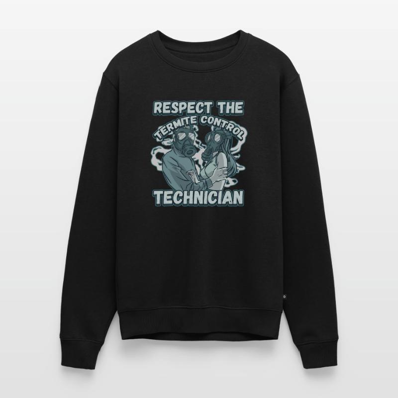 Respect The Termite Control Technician for a Bug Men's Premium Organic Jumper