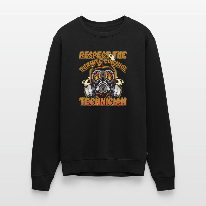 Respect The Termite Control Technician for a Bug Men's Premium Organic Jumper