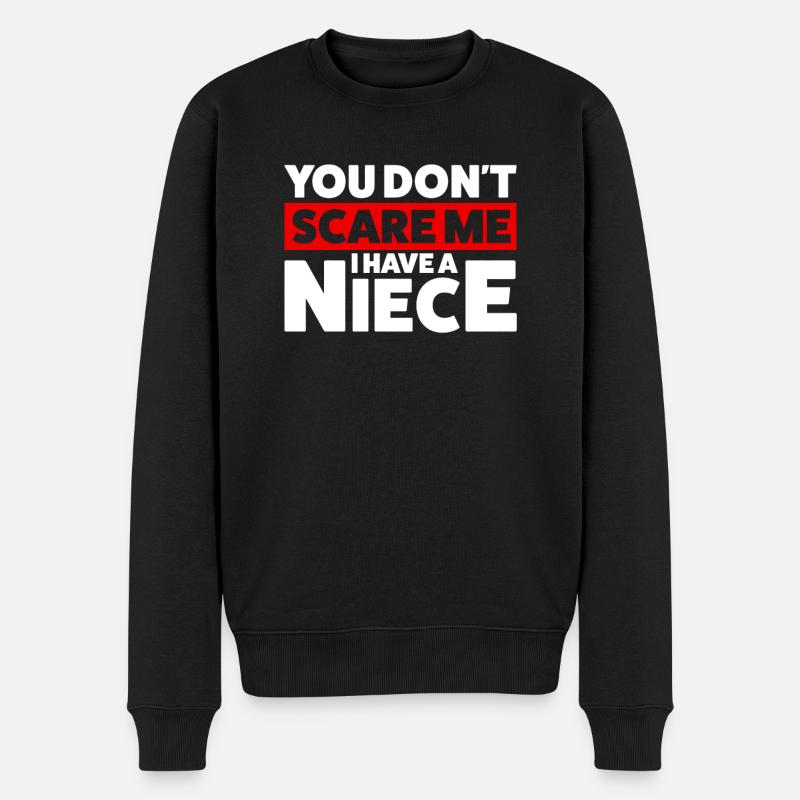 Oncle Nièce Oncle Nièce Cadeau - Pull Premium bio Homme - noir