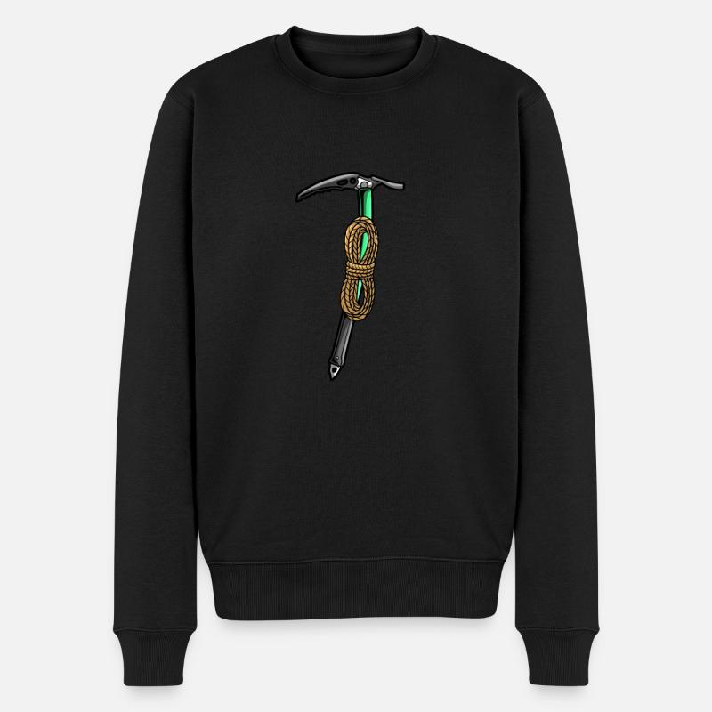 Escalade alpinisme Escalade Alpinistes - Pull Premium bio Homme - noir