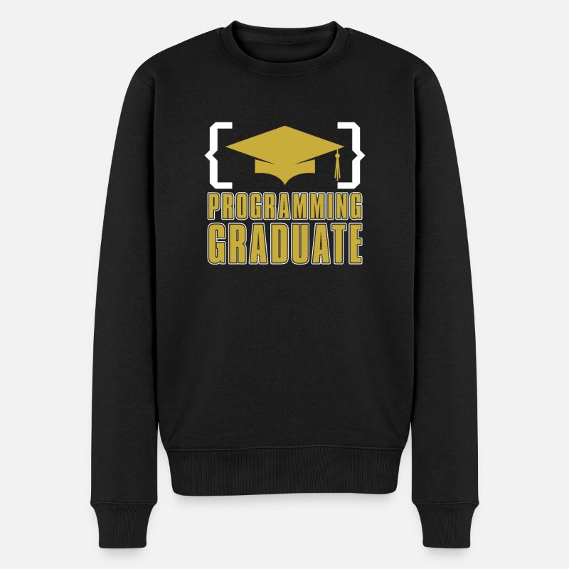 Programmierer Coder Software Entwickler - Männer Premium Bio Pullover - Schwarz