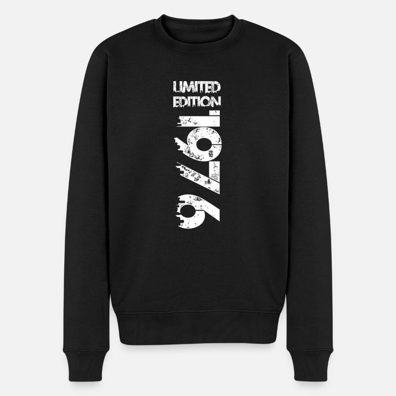 Édition limitée 1976 - Pull Premium bio Homme - noir