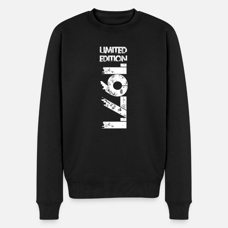 Édition limitée 1971 - Pull Premium bio Homme - noir