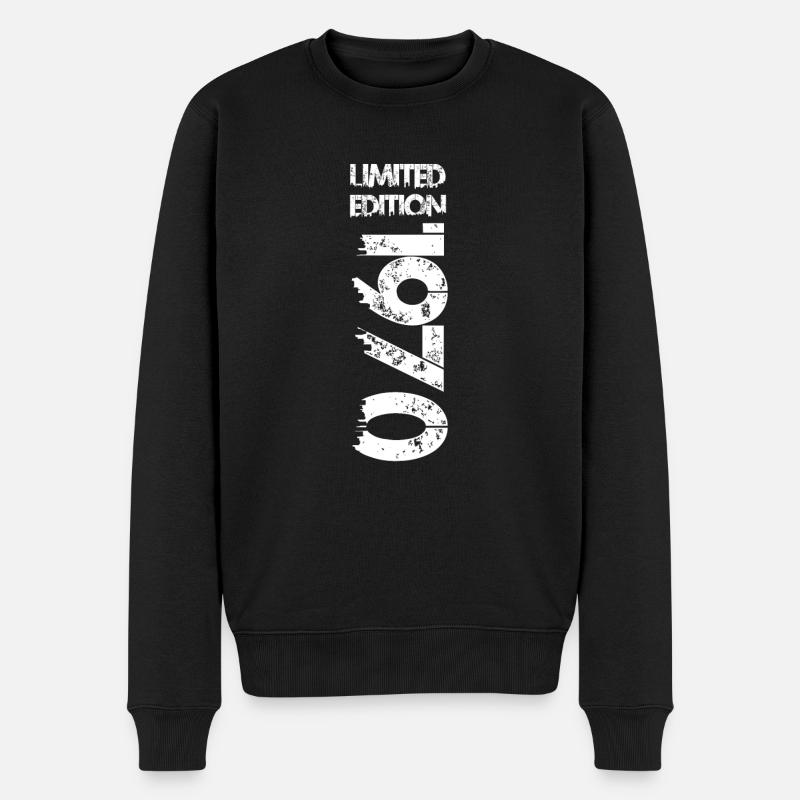 Édition limitée 1970 - Pull Premium bio Homme - noir