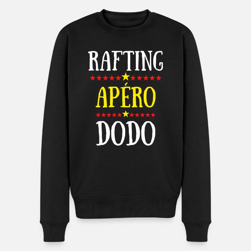 rafting apéro dodo - Pull Premium bio Homme - noir