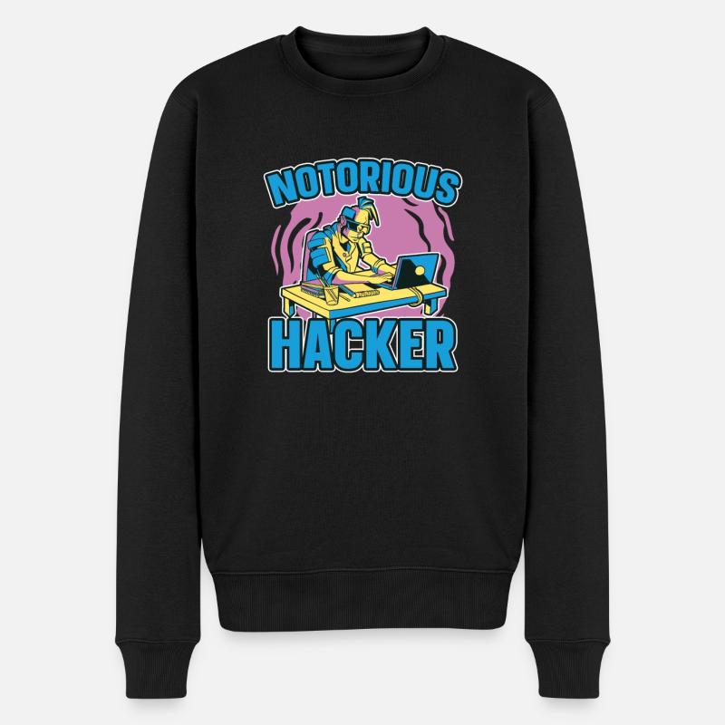 Programmer Coder Software Developer - Men's Premium Organic Jumper - black