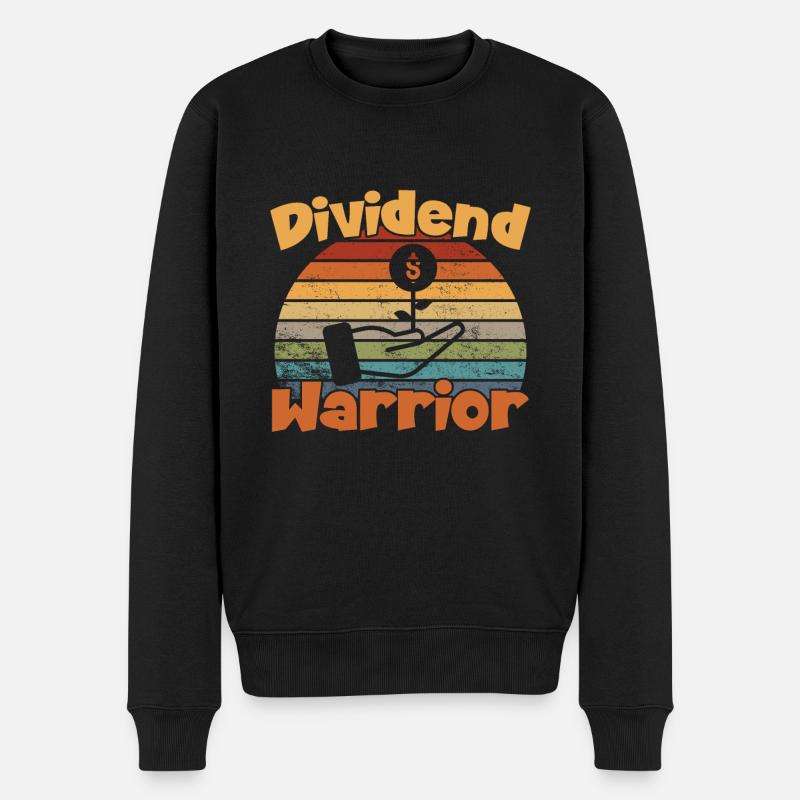 Dividend Warrior / Actions - Pull Premium bio Homme - noir