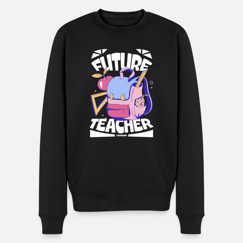 Futur enseignant - Pull Premium bio Homme - noir