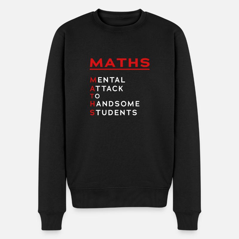 Pi Math Étudiant Mathématicien - Pull Premium bio Homme - noir