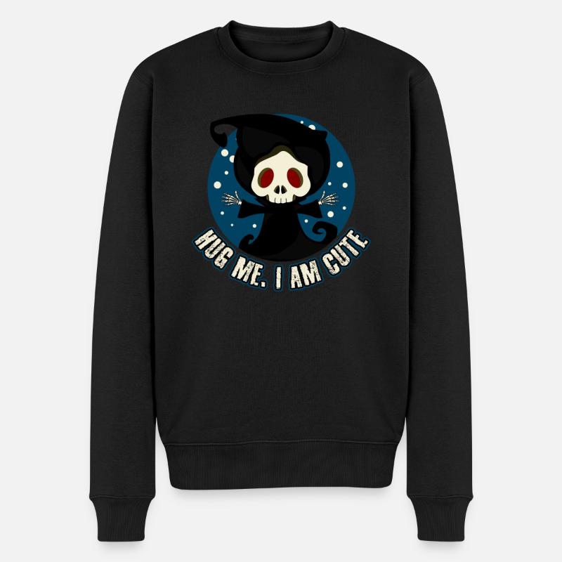 Sensenmann Hug Me Grim Reaper - Pull Premium bio Homme - noir