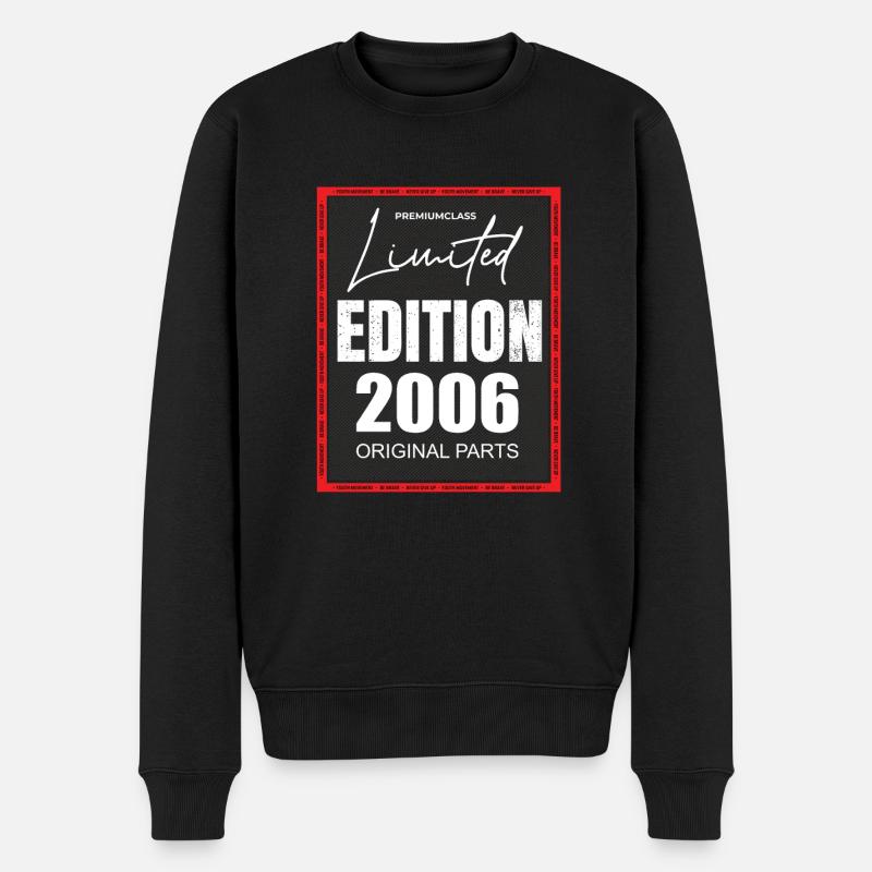 Édition limitée 2006 - Pull Premium bio Homme - noir