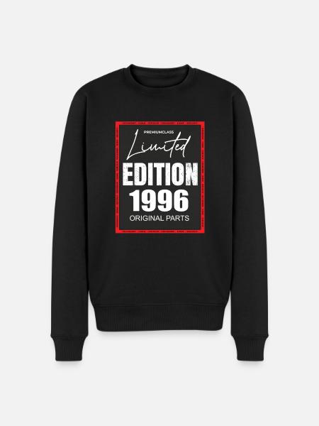 Limited Edition 1996 - Men's Premium Organic Jumper - black