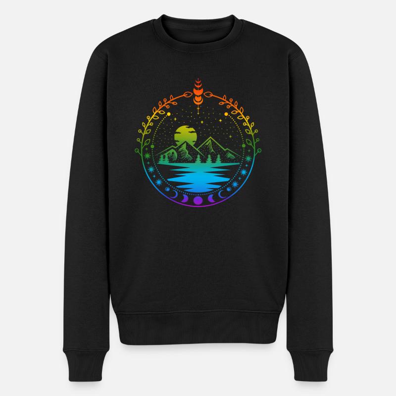 Acotar LGBT Pride - Männer Premium Bio Pullover - Schwarz