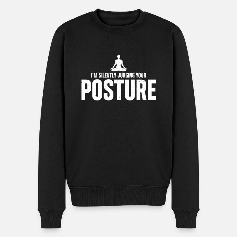 Massage Therapist - Männer Premium Bio Pullover - Schwarz