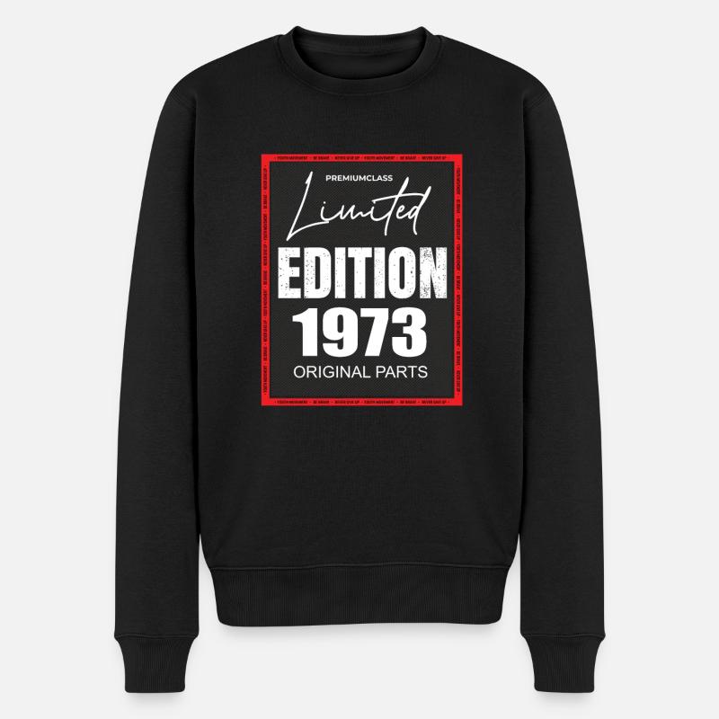 Édition limitée 1973 - Pull Premium bio Homme - noir
