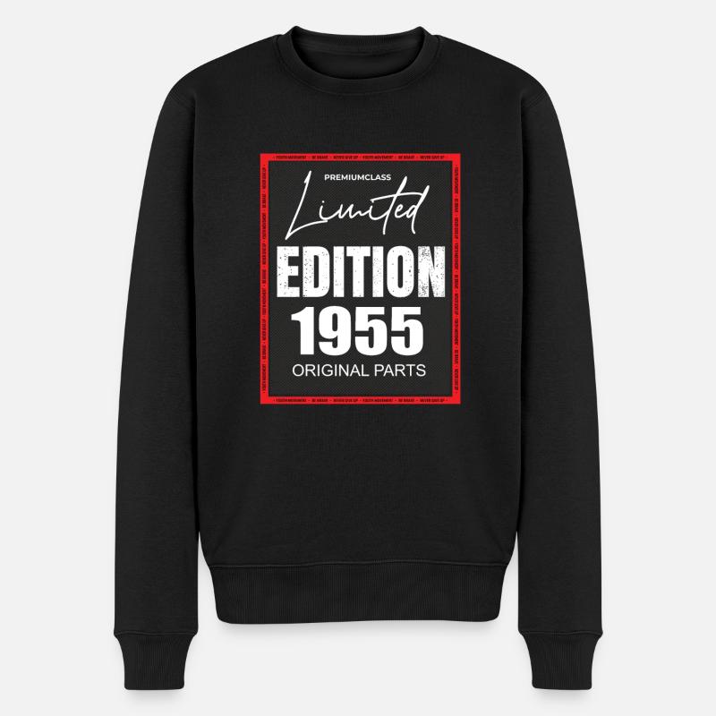 Édition limitée 1955 - Pull Premium bio Homme - noir