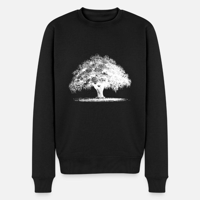 Arbre - Pull Premium bio Homme - noir