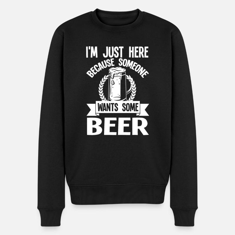 Brasserie Beer Cadeau - Pull Premium bio Homme - noir