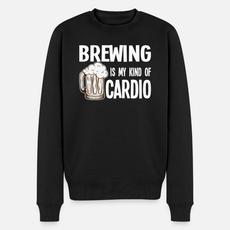 Brasserie Beer Cadeau - Pull Premium bio Homme - noir