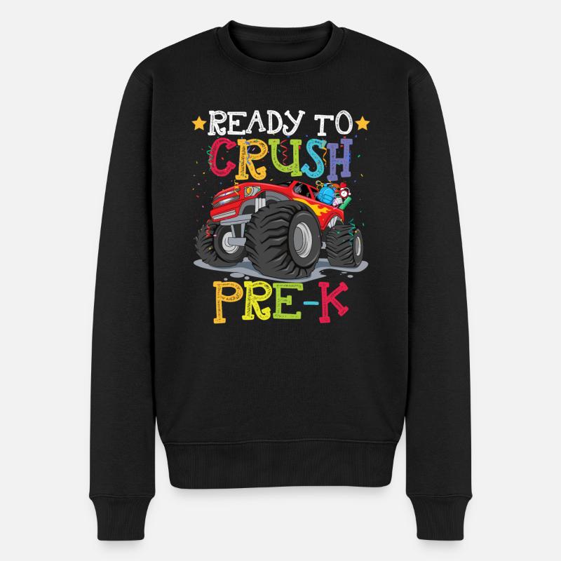 Prêt à écraser Pre-K - Pull Premium bio Homme - noir