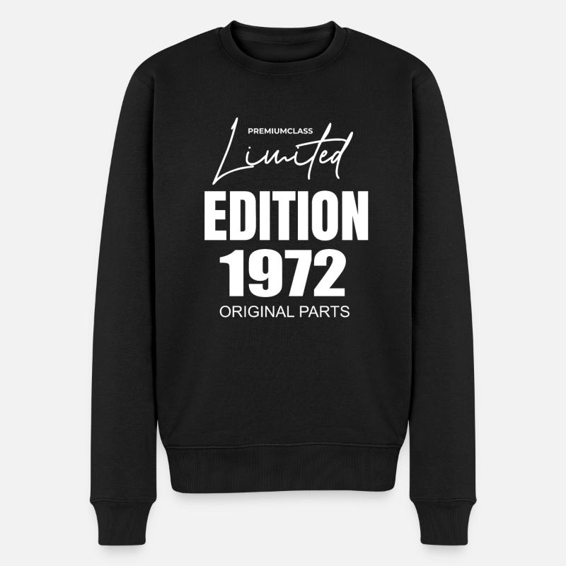 Édition limitée 1972 - Pull Premium bio Homme - noir