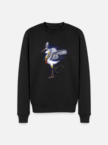 Egyptian Mythology Deity Benny - Men's Premium Organic Jumper - black