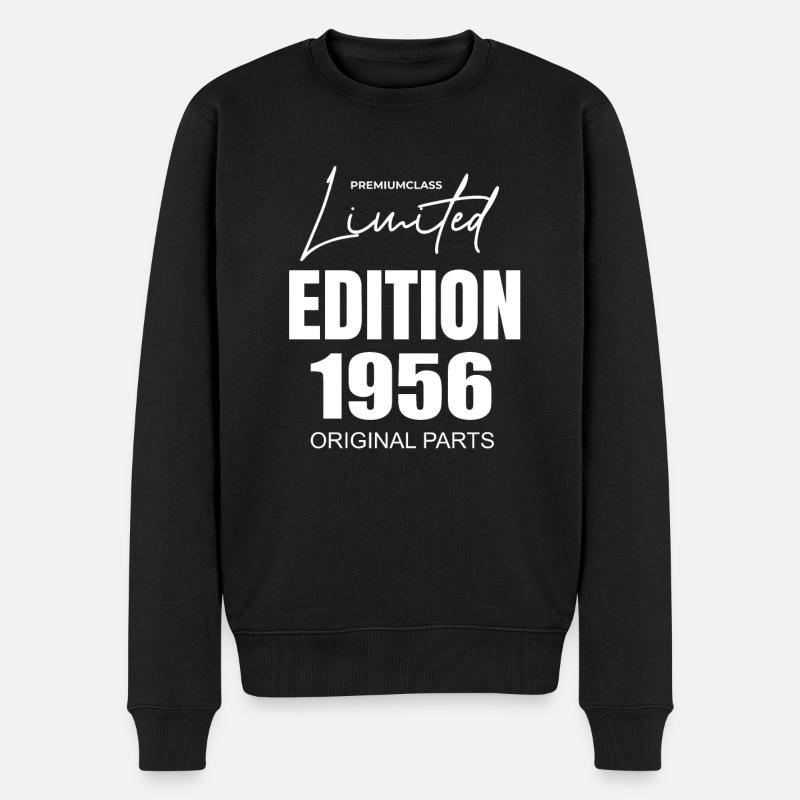 Édition limitée 1956 - Pull Premium bio Homme - noir