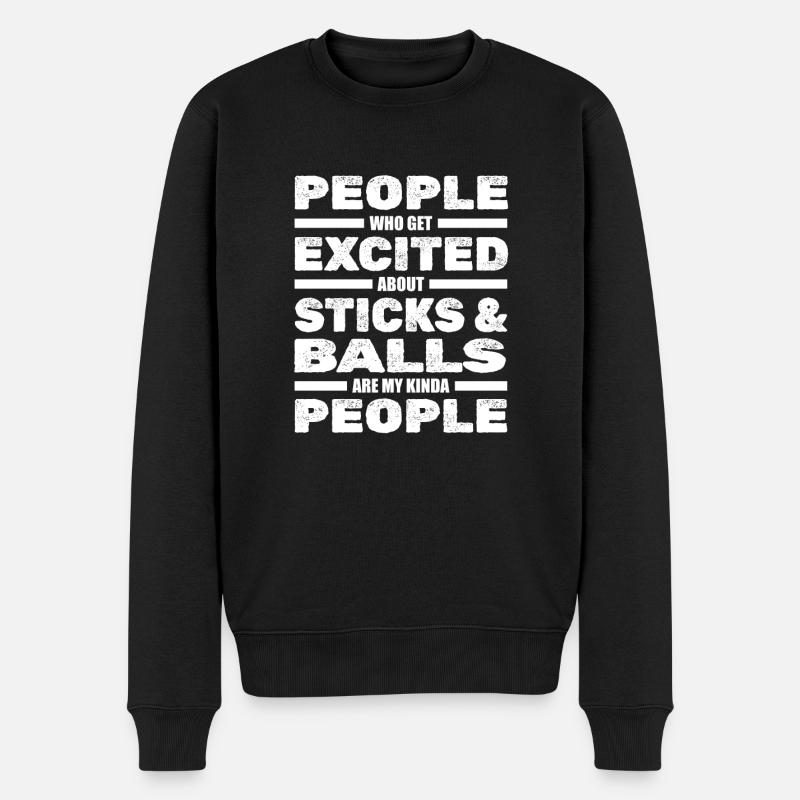 Lacrosse - Pull Premium bio Homme - noir