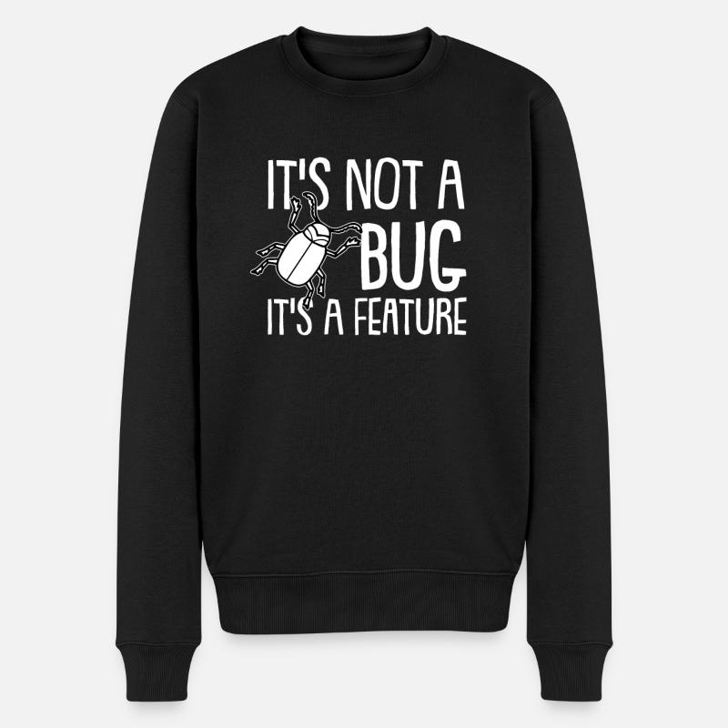 Programmer Coder Software Developer - Men's Premium Organic Jumper - black