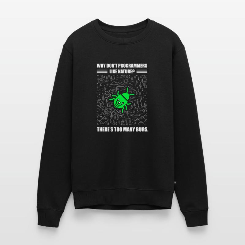 Programmer Coder Software Developer Men's Premium Organic Jumper