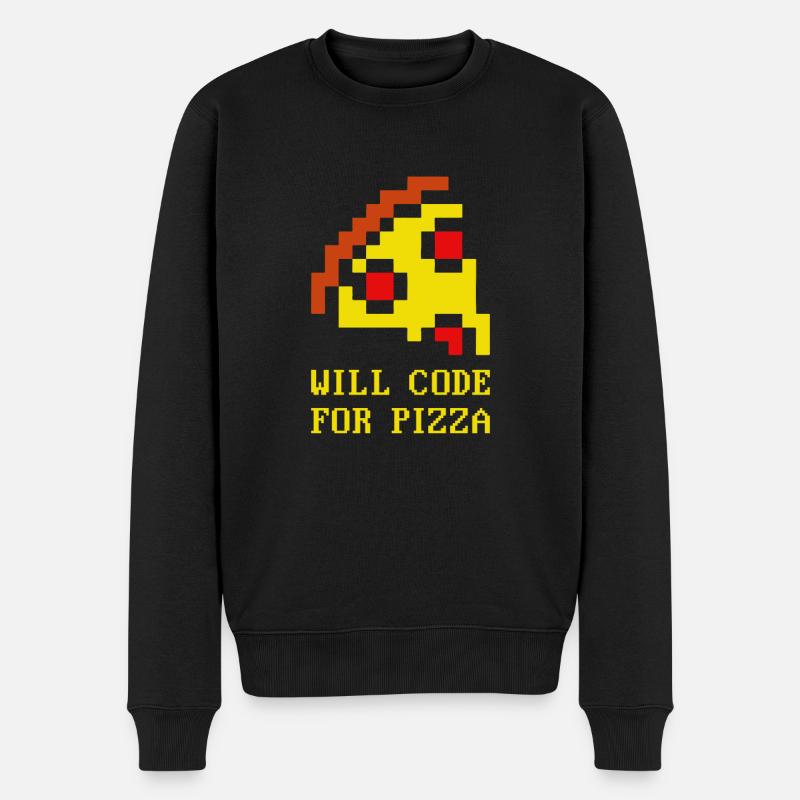 Programmeur Coder Développeur de logiciels - Pull Premium bio Homme - noir