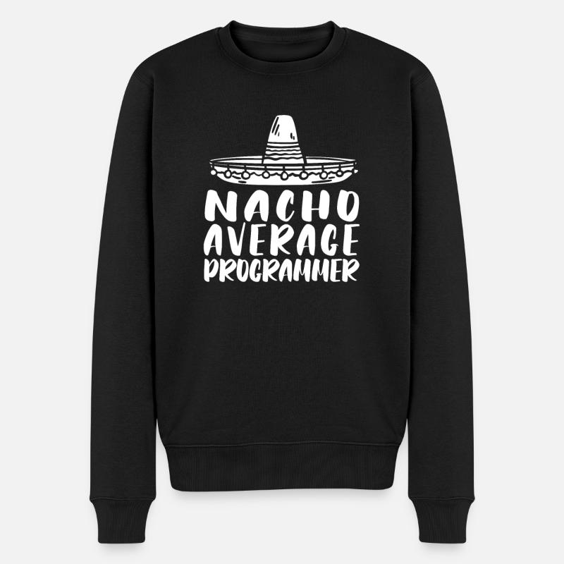 Programmierer Coder Software Entwickler - Männer Premium Bio Pullover - Schwarz