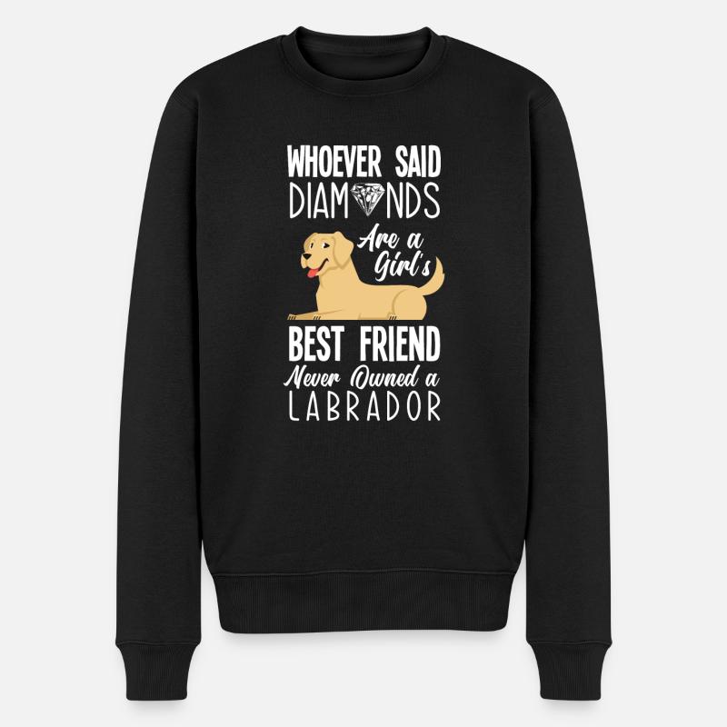 Labrador - Pull Premium bio Homme - noir