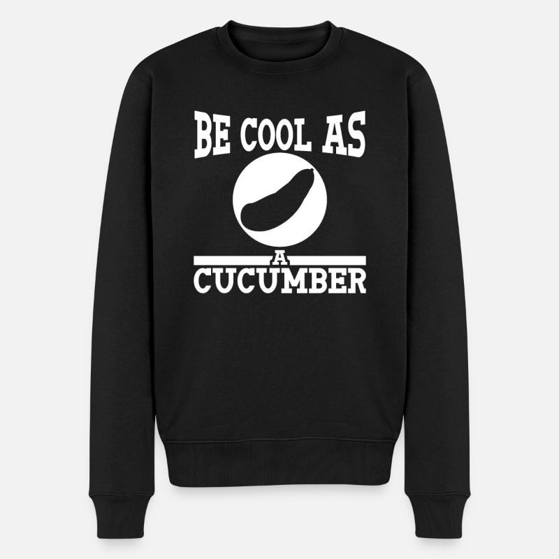 Concombre Concombre - Pull Premium bio Homme - noir