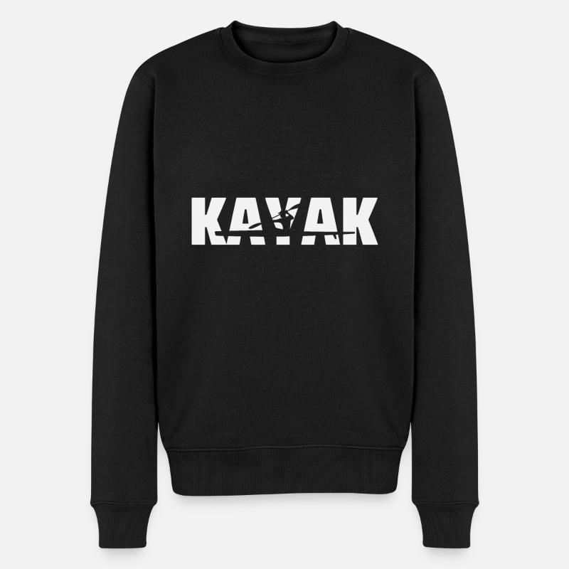 KAYAK - Pull Premium bio Homme - noir