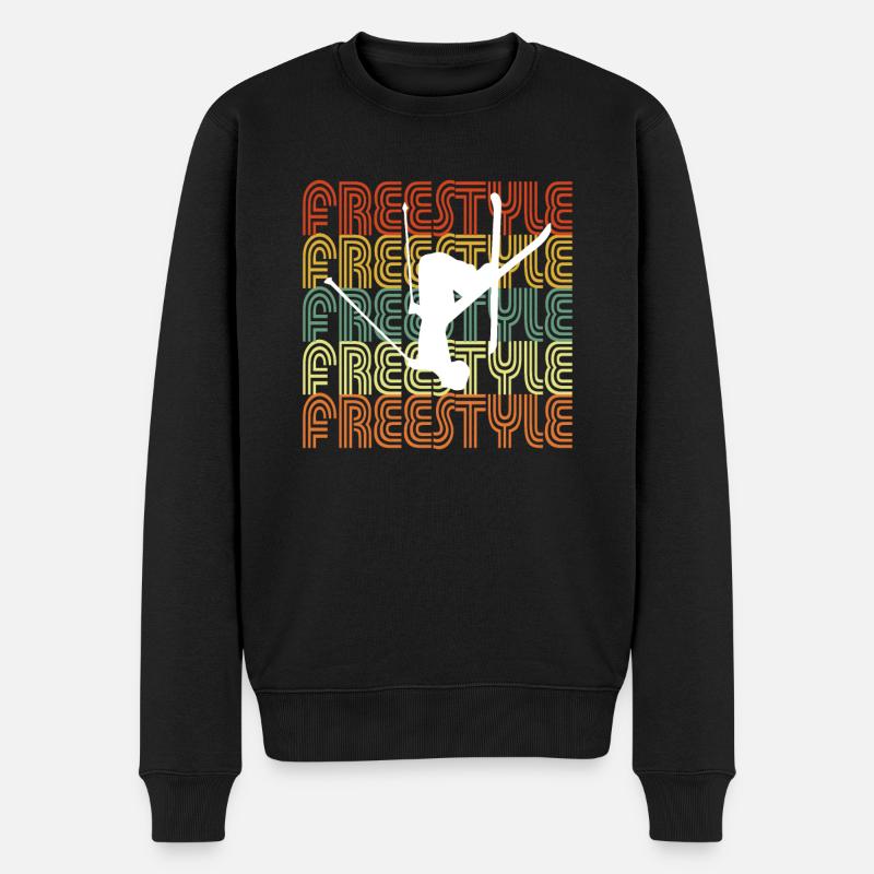 NAGE LIBRE - Pull Premium bio Homme - noir