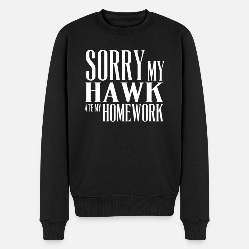 RAPACE - Pull Premium bio Homme - noir