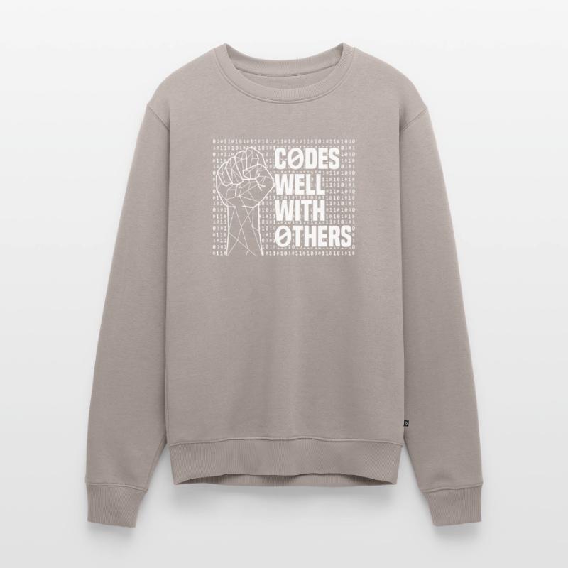 Programmierer Coder Software Entwickler Männer Premium Bio Pullover