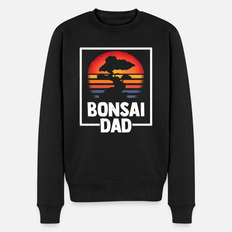 Bonsaï Papa - Pull Premium bio Homme - noir