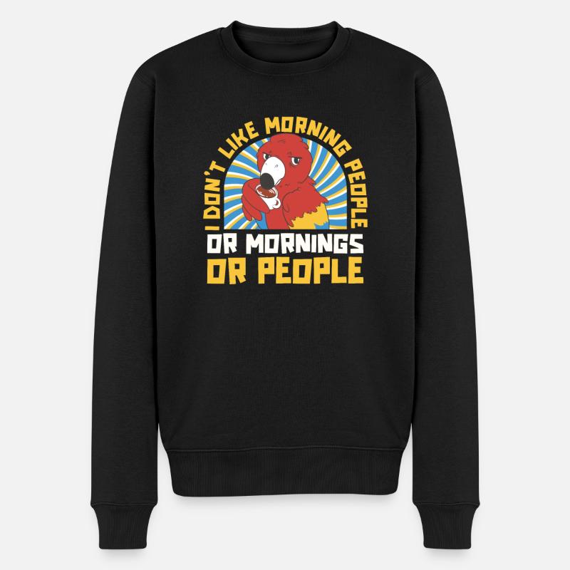 Perroquet - Pull Premium bio Homme - noir