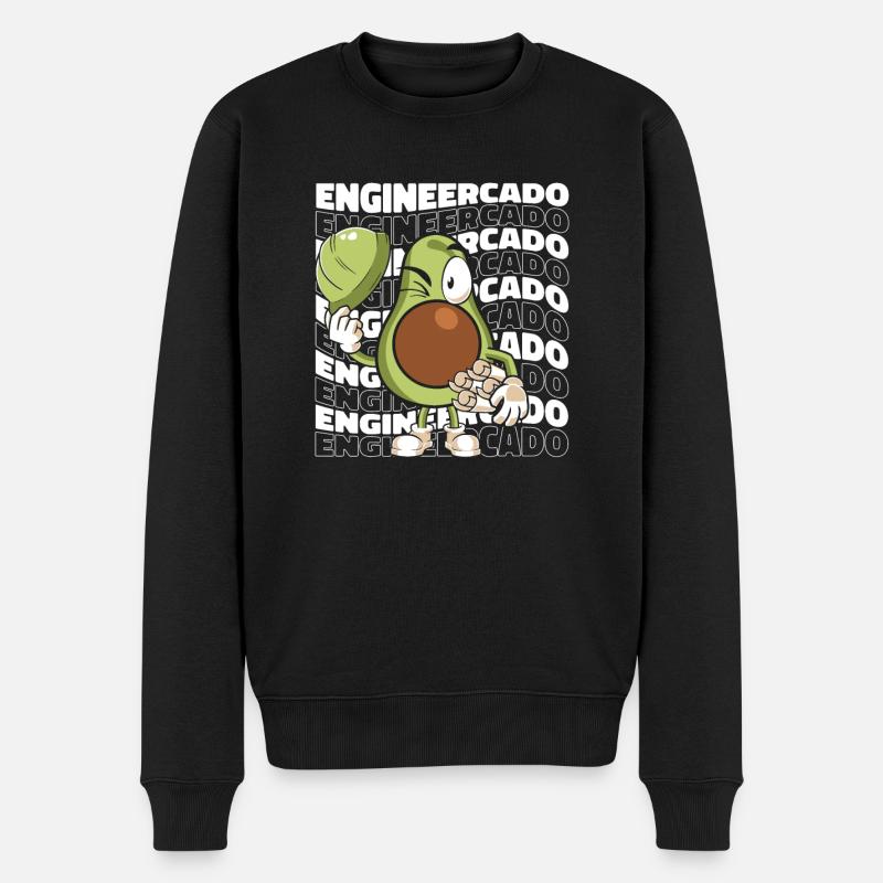 Diplôme d’ingénieur Master Technicien - Pull Premium bio Homme - noir