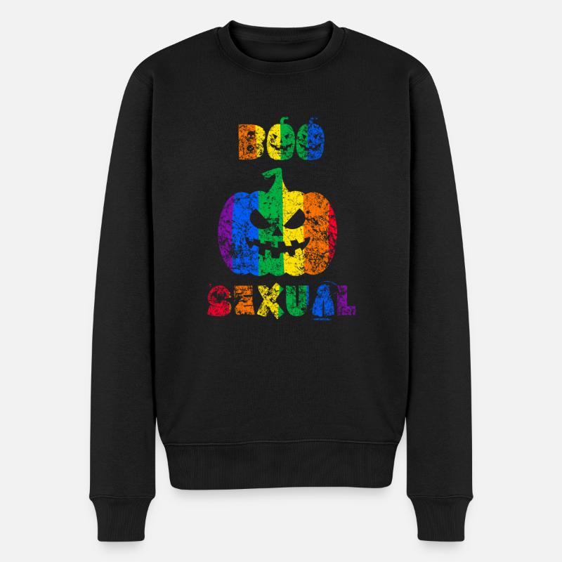 Boo Sexual Halloween Pride - Pull Premium bio Homme - noir
