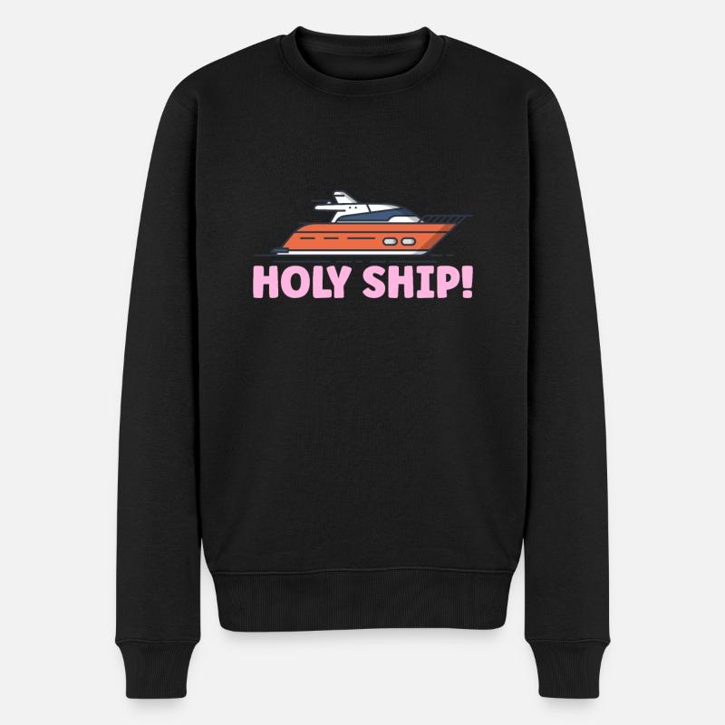 Vaisseau sacré! Croisière - Pull Premium bio Homme - noir