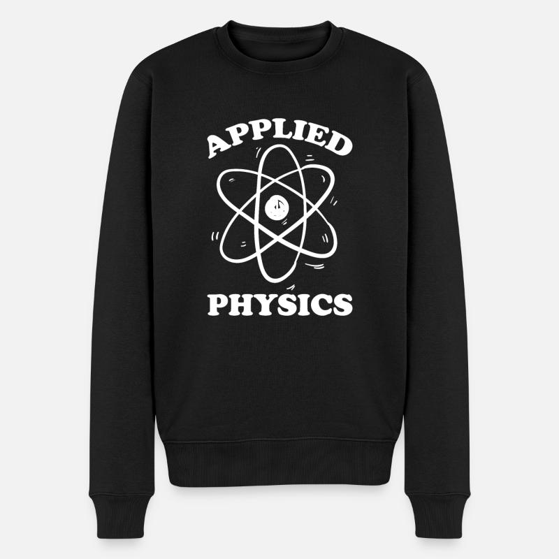 Physicien physicien - Pull Premium bio Homme - noir