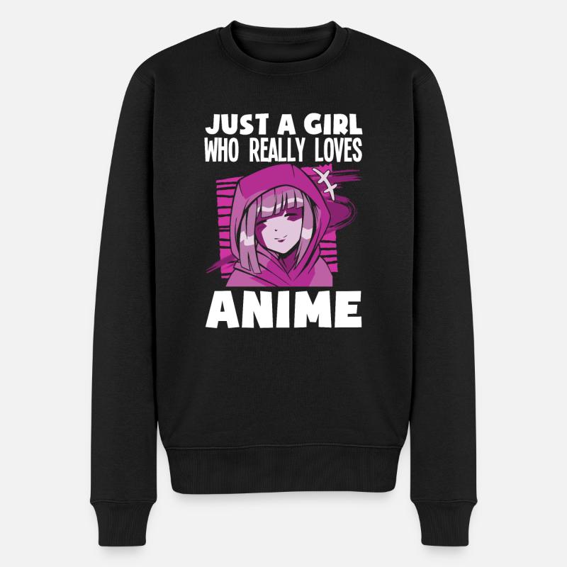 Drôle de cadeau d’anime - Pull Premium bio Homme - noir