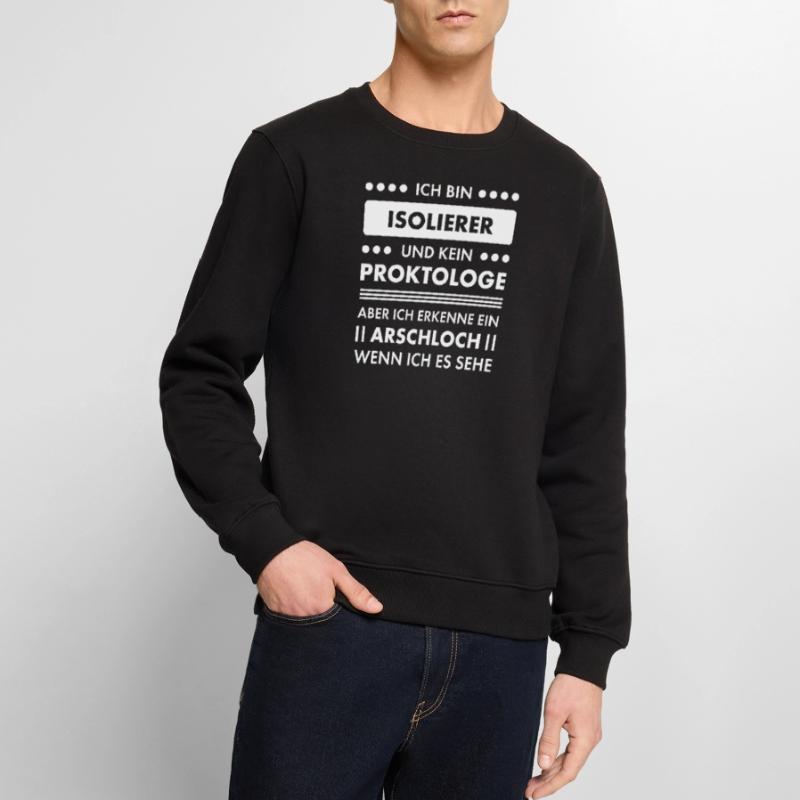 Isolierer I Isolierfacharbeiter oder Männer Premium Bio Pullover